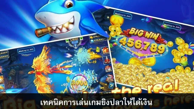 เทคนิคการเล่นเกมส์ยิงปลา